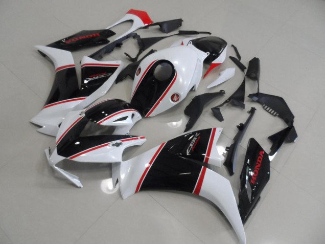 12-16 Black and White and Red Stripe CBR1000RR Motorcycle Fairings 12-16 Black and White and Red Stripe CBR1000RR Motorcycle Fairings