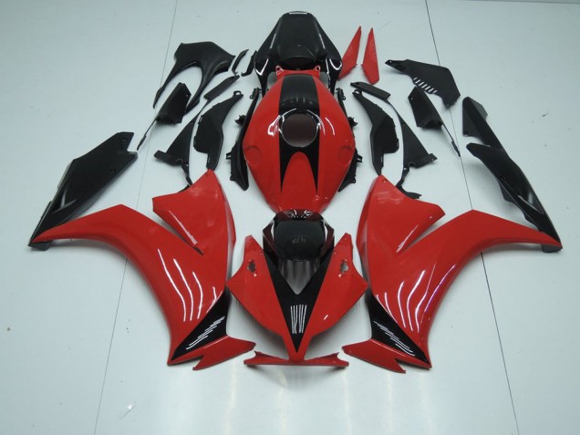 12-16 Red Black with No Decals CBR1000RR Motorcycle Fairings 12-16 Red Black with No Decals CBR1000RR Motorcycle Fairings