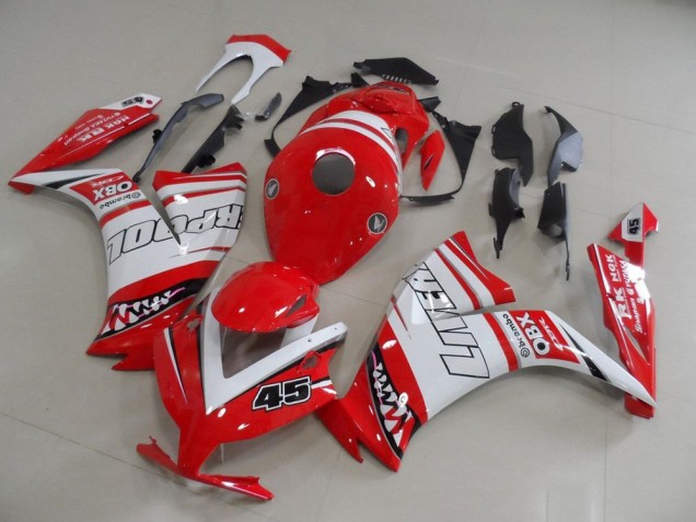 12-16 Red Liverpool 45 CBR1000RR Motorcycle Fairings 12-16 Red Liverpool 45 CBR1000RR Motorcycle Fairings