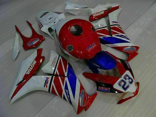 12-16 Red White Blue 23 CBR1000RR Motorcycle Fairings 12-16 Red White Blue 23 CBR1000RR Motorcycle Fairings