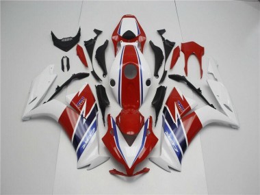 12-16 Red White Blue CBR1000RR Motorcycle Fairings