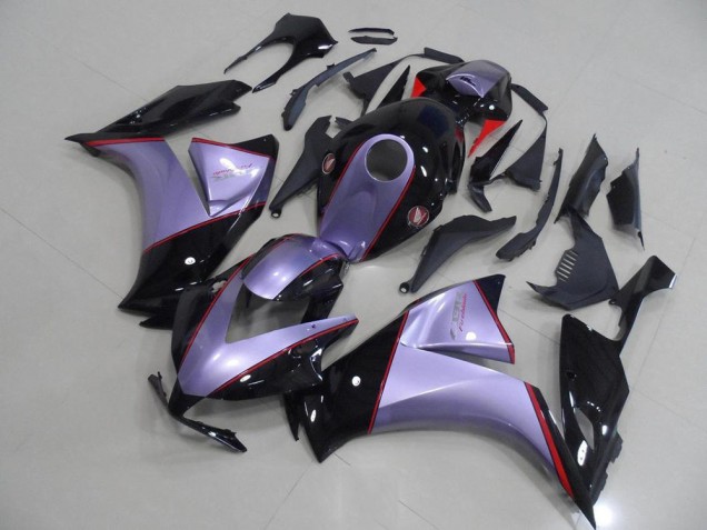 12-16 Silver Grey with Glossy Black CBR1000RR Motorcycle Fairings