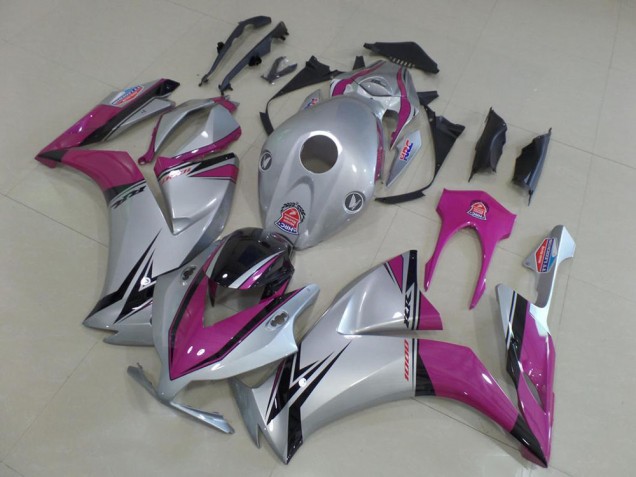 12-16 Silver Pink CBR1000RR Motorcycle Fairings 12-16 Silver Pink CBR1000RR Motorcycle Fairings