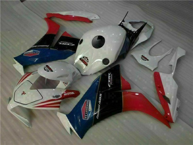 12-16 White Red CBR1000RR Motorcycle Fairings