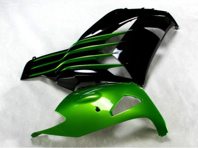 12-21 Black Green ZX14R ZZR1400 Motorcycle Fairing