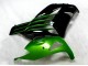 12-21 Black Green ZX14R ZZR1400 Motorcycle Fairing
