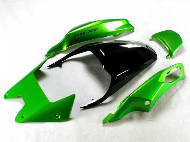 12-21 Black Green ZX14R ZZR1400 Motorcycle Fairing