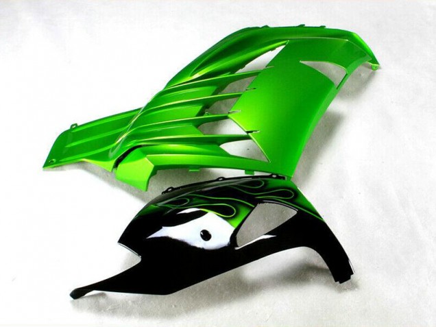 12-21 Green Black ZX14R ZZR1400 Motorcycle Fairings 12-21 Green Black ZX14R ZZR1400 Motorcycle Fairings