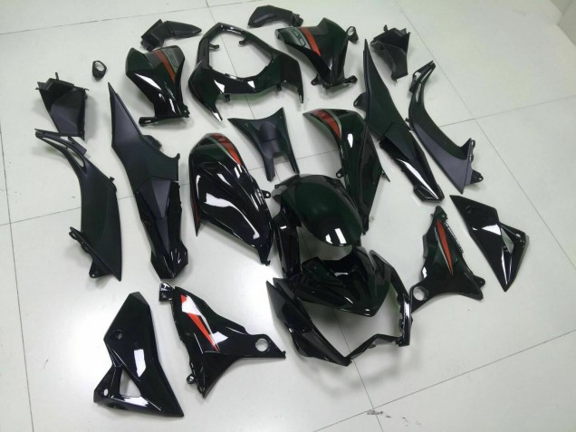 13-16 Black Z800 Motorcycle Fairings 13-16 Black Z800 Motorcycle Fairings
