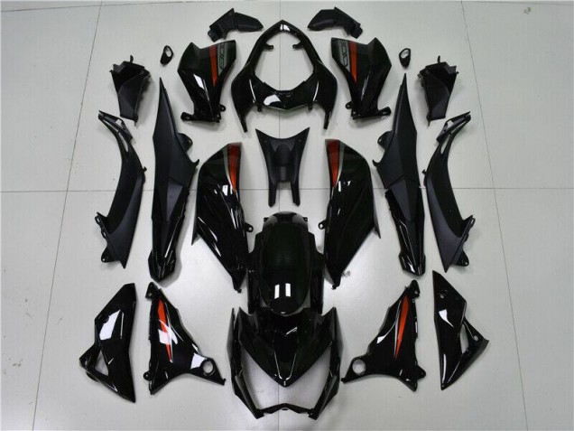 13-16 Black Z800 Motorcycle Fairings 13-16 Black Z800 Motorcycle Fairings