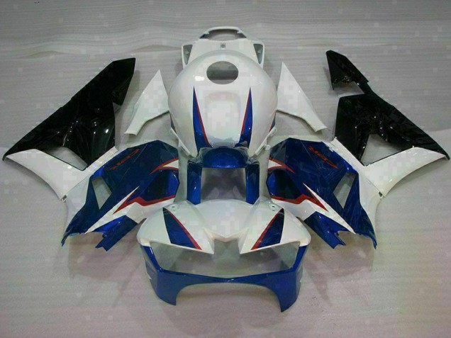 13-21 Blue White CBR600RR Motorcycle Fairings 13-21 Blue White CBR600RR Motorcycle Fairings