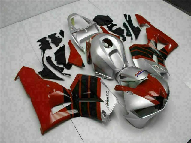 13-21 Red Silver CBR600RR Motorcycle Fairings 13-21 Red Silver CBR600RR Motorcycle Fairings