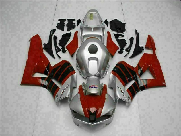 13-21 Red Silver CBR600RR Motorcycle Fairings 13-21 Red Silver CBR600RR Motorcycle Fairings