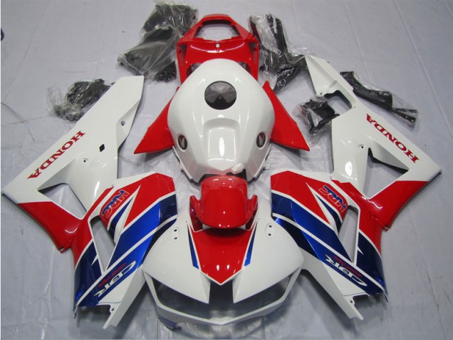 13-21 Red White Blue HRC CBR600RR Motorcycle Fairing 13-21 Red White Blue HRC CBR600RR Motorcycle Fairing
