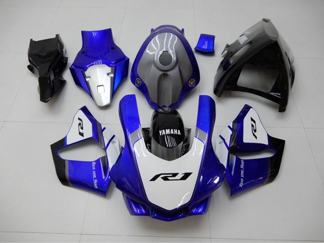 15-19 Blue White YZF R1 Motorcycle Fairings 15-19 Blue White YZF R1 Motorcycle Fairings
