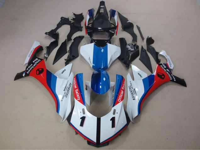 15-19 White Blue Red Advantec YZF R1 Motorcycle Fairings 15-19 White Blue Red Advantec YZF R1 Motorcycle Fairings
