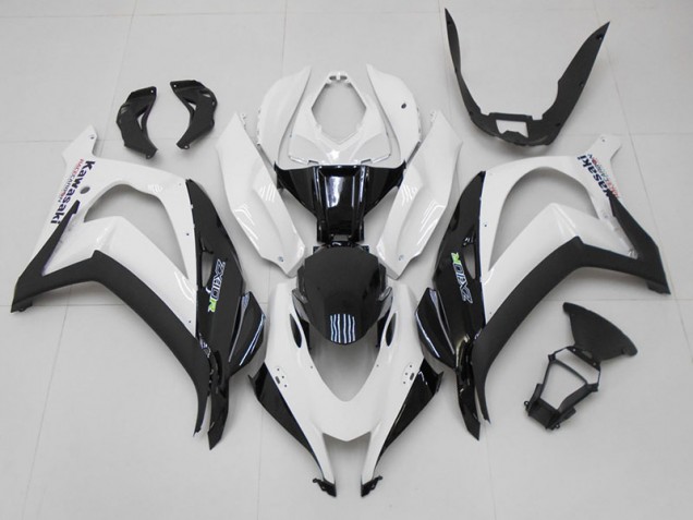 16-19 White Black ZX10R Motorcycle Fairings 16-19 White Black ZX10R Motorcycle Fairings