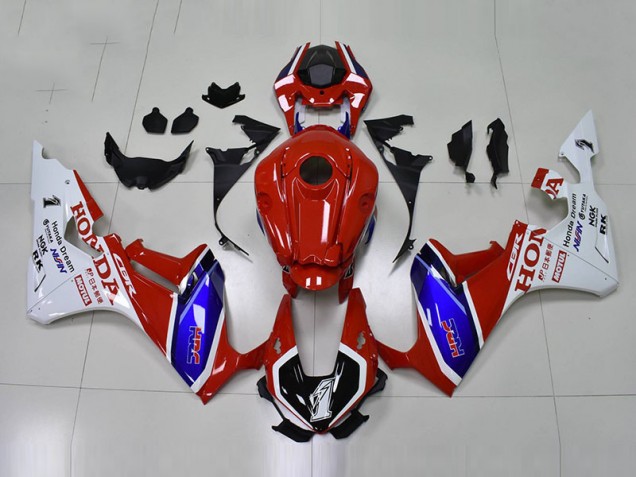 17-20 Red Blue HRC CBR1000RR Motorcycle Fairings 17-20 Red Blue HRC CBR1000RR Motorcycle Fairings
