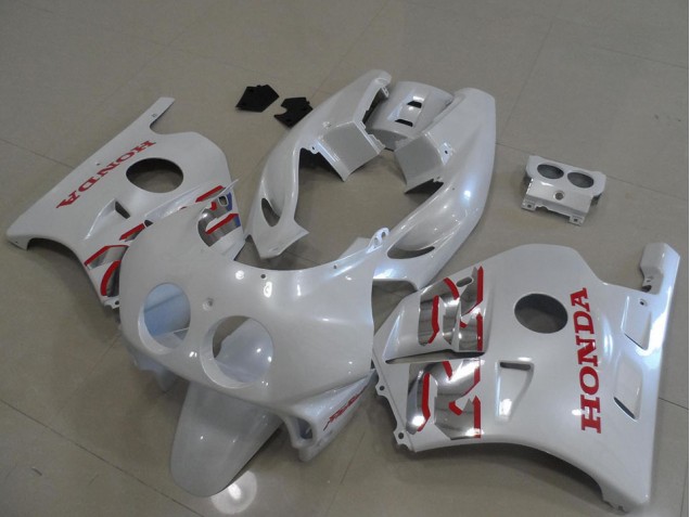 91-98 Pearl White Red CBR250RR MC22 Motorcycle Fairings 91-98 Pearl White Red CBR250RR MC22 Motorcycle Fairings