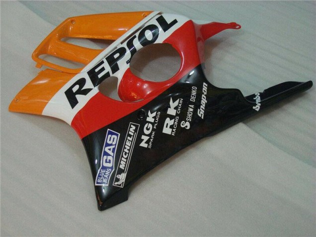 95-98 Black Orange Repsol CBR600 F3 Motorcycle Fairings 95-98 Black Orange Repsol CBR600 F3 Motorcycle Fairings