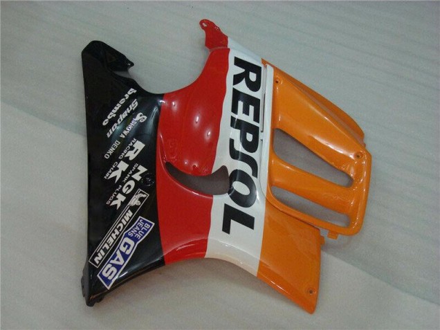 95-98 Black Orange Repsol CBR600 F3 Motorcycle Fairings 95-98 Black Orange Repsol CBR600 F3 Motorcycle Fairings