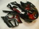 95-98 Black Red Flame CBR600 F3 Motorcycle Fairing 95-98 Black Red Flame CBR600 F3 Motorcycle Fairing