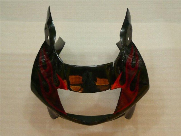 95-98 Black Red Flame CBR600 F3 Motorcycle Fairing 95-98 Black Red Flame CBR600 F3 Motorcycle Fairing