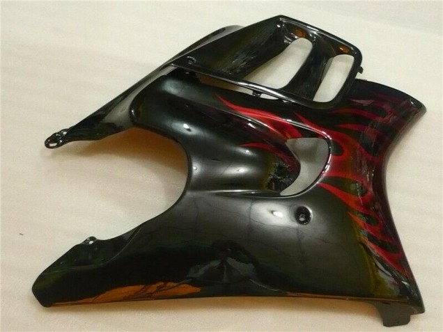 95-98 Black Red Flame CBR600 F3 Motorcycle Fairing 95-98 Black Red Flame CBR600 F3 Motorcycle Fairing