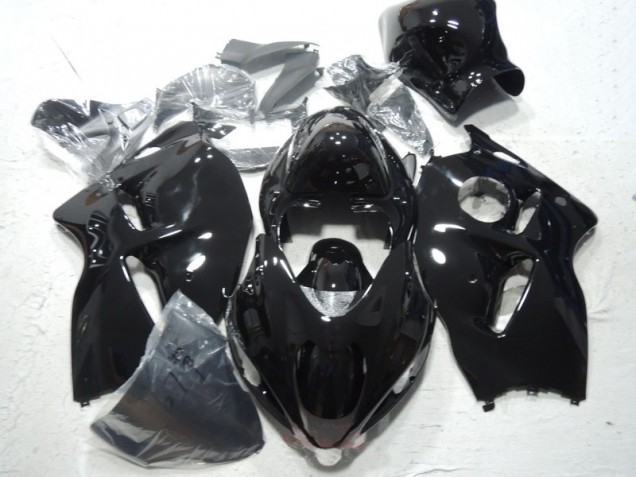 96-07 Black GSXR 1300 Hayabusa Motorcycle Fairings 96-07 Black GSXR 1300 Hayabusa Motorcycle Fairings