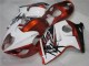 96-07 Orange White Black GSXR 1300 Hayabusa Motorcycle Fairings 96-07 Orange White Black GSXR 1300 Hayabusa Motorcycle Fairings