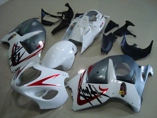 96-07 White Black GSXR 1300 Hayabusa Motorcycle Fairings 96-07 White Black GSXR 1300 Hayabusa Motorcycle Fairings