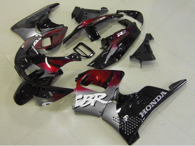 96-97 Red Black Silver CBR900RR 893 Motorcycle Fairings 96-97 Red Black Silver CBR900RR 893 Motorcycle Fairings