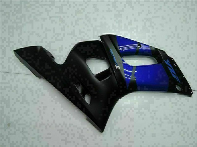 98-02 Blue Black YZF R6 Motorcycle Fairing 98-02 Blue Black YZF R6 Motorcycle Fairing