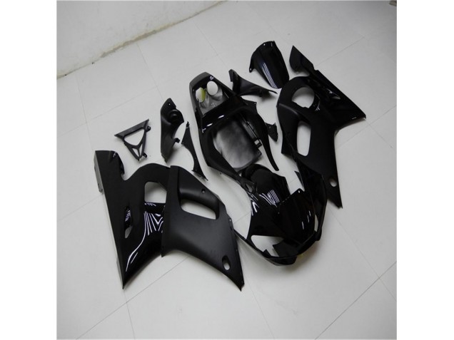 98-02 Glossy Matte Black YZF R6 Motorcycle Fairings