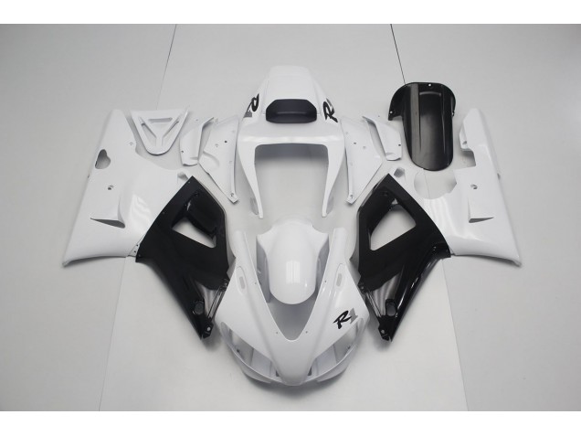 98-99 Pearl White Black YZF R1 Motorcycle Fairings 98-99 Pearl White Black YZF R1 Motorcycle Fairings