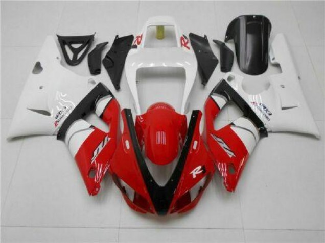 98-99 Red White YZF R1 Motorcycle Fairing 98-99 Red White YZF R1 Motorcycle Fairing